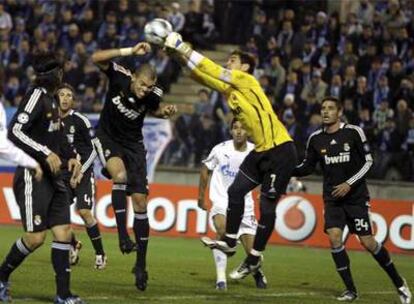 Casillas, durante el encuentro