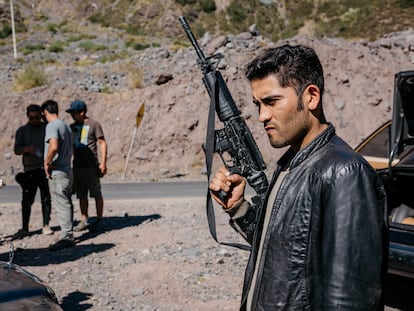 El actor Gastón Salgado interpreta a Juan Moreno Ávila, alias 'Sacha', en la película 'Matar a Pinochet'.