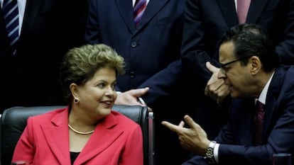 President Rousseff in Parliament last week.
