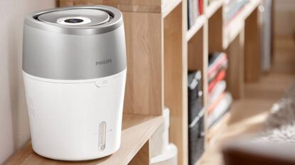 El modelo Philips HU4803/01, uno de los cinco humidificadores analizados en la comparativa.