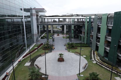 La Plaza Mexicana en el Aeropuerto Internacional Felipe Ángeles (AIFA), en enero de 2024.