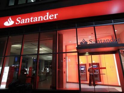 Sucursal del Santander Bank en EE UU.
