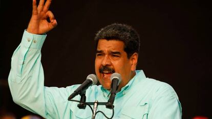 El presidente venezolano, Nicolas Maduro ,en Guaira (Venezuela), el pasado 2 de mayo.