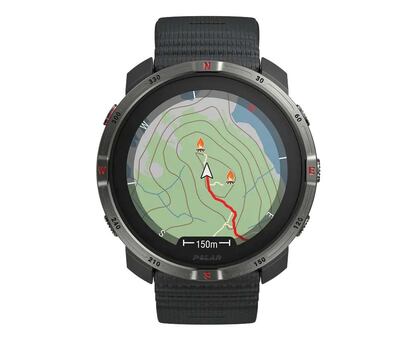 Uso de mapas en el reloj Polar Grit X2