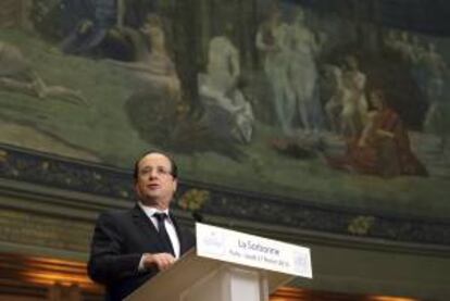 El presidente francés François Hollande.