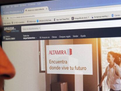 Altamira cierra un contrato publicitario con Amazon para impulsar la venta de sus pisos