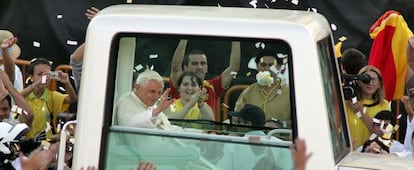 Visita del Papa Benedicto XVI a Valencia.