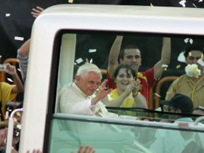 Visita del Papa Benedicto XVI a Valencia.