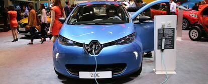 El Renault Zoe, el eléctrico 100% de la marca francesa, uno de los productos que pueden encontrarse en Escaparate #PorElClima.