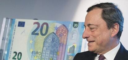 Mario Draghi, presidente del BCE