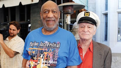 Bill Cosby y Hugh Hefner.