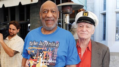 Bill Cosby y Hugh Hefner. 