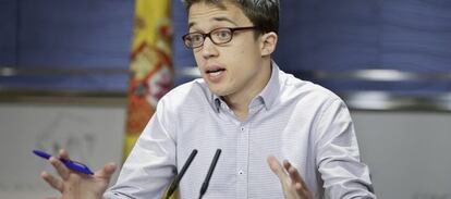 &Iacute;&ntilde;igo Errej&oacute;n, nuevo responsable de la nueva Secretar&iacute;a de An&aacute;lisis Estrat&eacute;gico de Podemos