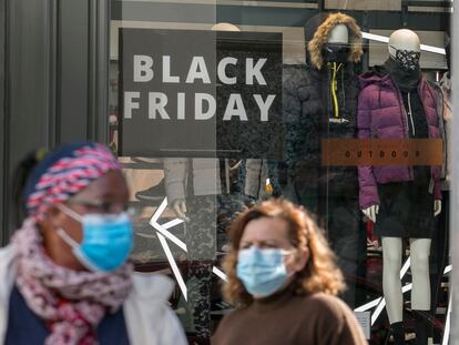 Arrancan las promociones del Black Friday en Madrid.