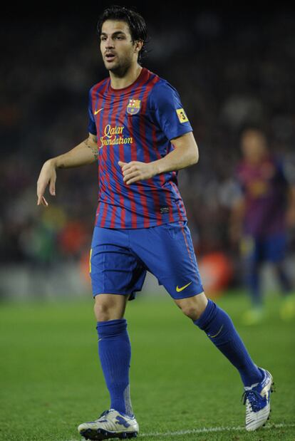 Cesc, durante el Barcelona-Sevilla del pasado sábado.