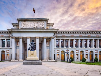 Fachada del Museo Nacional del Prado.