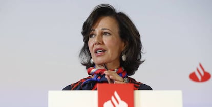 Ana Botín, presidenta del Banco Santander. 