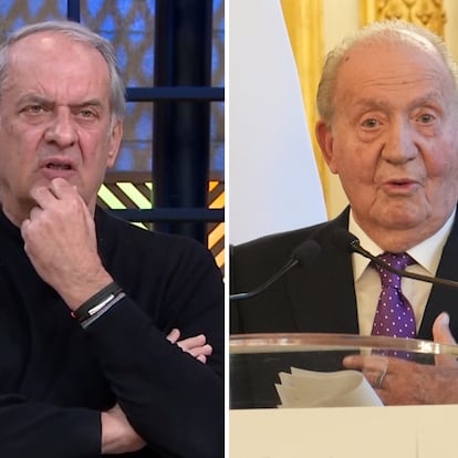 Juan Carlos I critica al Gobierno de Sánchez y Javier Aroca da la réplica del día, del mes y del año