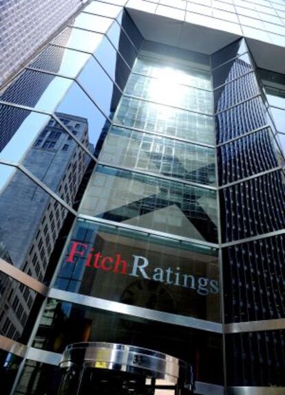 Sede de la agencia de calificación de riesgos Fitch.