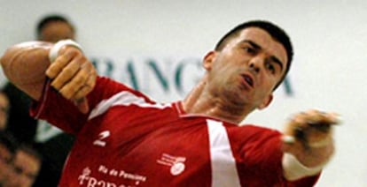 Álvaro durante una partida