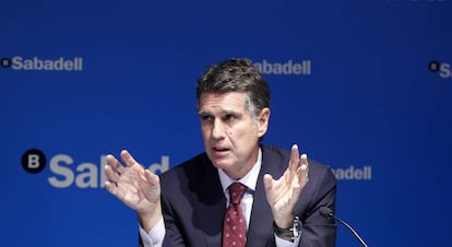 Jaime Guardiola, consejero delegado de Banco Sabadell.