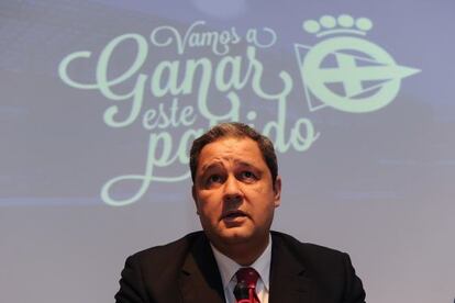 El presidente de Deportivo
