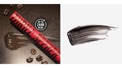 Esta máscara de pestañas de Rimmel London consigue un efecto lifting instantáneo.