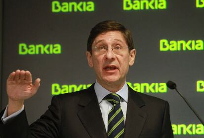 José Ignacio Goirigolzarri, presidente de Bankia