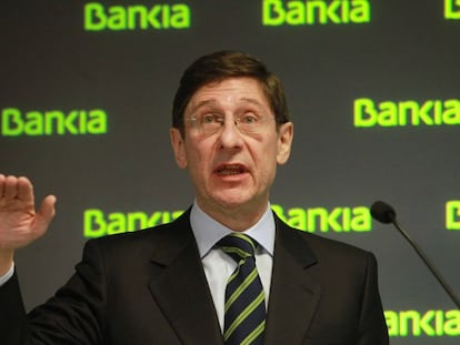 José Ignacio Goirigolzarri, presidente de Bankia