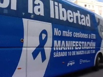 Un autobús del PP recorrerá las calles de Madrid para animar a los ciudadanos a participar en la manifestación