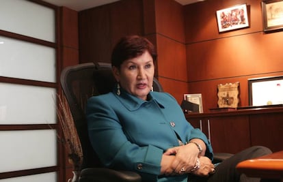 Thelma Aldana, fiscal general de Guatemala. 