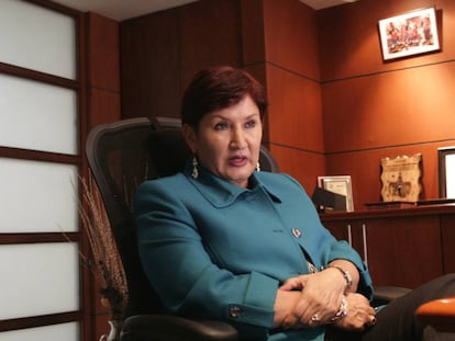 Thelma Aldana, fiscal general de Guatemala. 
