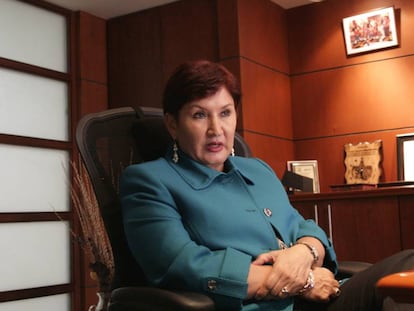 Thelma Aldana, fiscal general de Guatemala. 