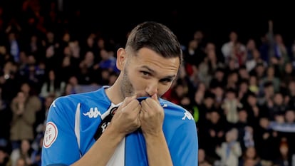 El exdelantero del Deportivo, Lucas Pérez.