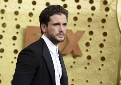 Kit Harington en los premios Emmy del domingo.