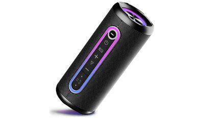 mejores ofertas en amazon en altavoces inalámbricos con sonido estéreo e impermeables.