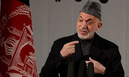 El presidente de Afganist&aacute;n, Hamid Karzai.