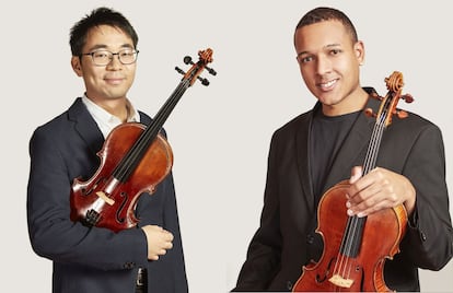 Hiroki Kasai, a la derecha y João Fransozo, a la izquierda, próximos protagonistas del nuevo concierto del ciclo La Generación Ascendente.