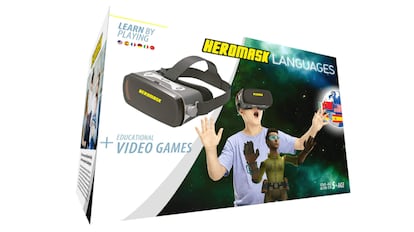 Gafas de realidad virtual para niños y niñas de 10 años