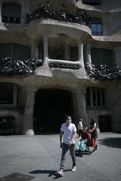 La Pedrera de Gaudí, cerrada al público hasta el 15 de julio.