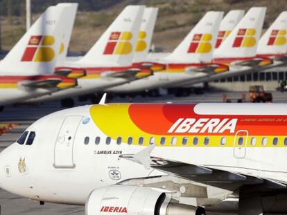 Avions d&#039;Iberia.