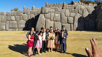 Ruinas incas de Sacsayhuamán, en Cuzco