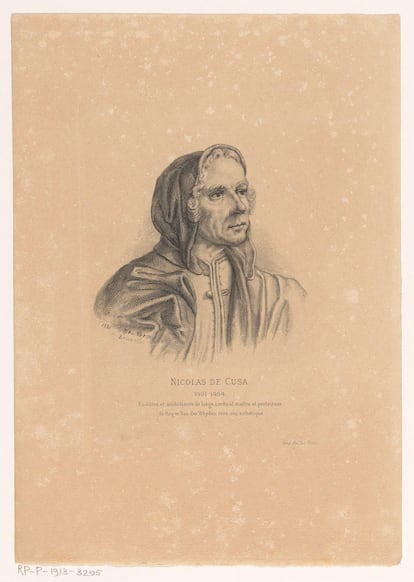 Retrato de Nicolás de Cusa. 