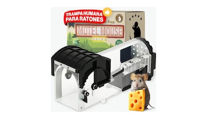 Motel Mouse Trampa Ratones y Ratas Vivos para Interiores y Exteriores - Fácil de Usar, Fácil de Limpiar, Reutilizable, Liberación sin Contacto - Viene con Manual de instrucciones y Video en Castellano
Pasa el ratón por encima de la imagen para ampliarla


Una trampa para ratones sin muerte muy bien valorada por los compradores. MOTEL MOUSE.