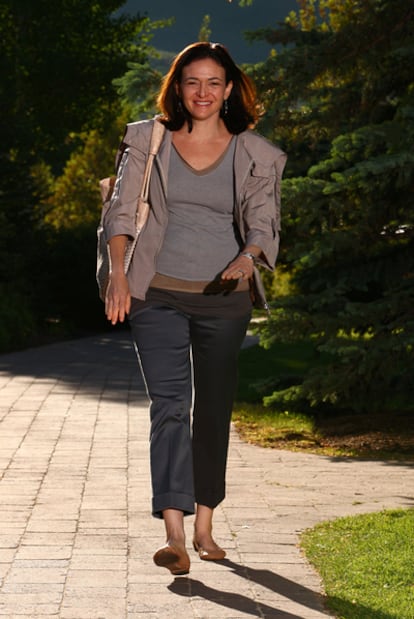 Sheryl Sandberg, directora ejecutiva de Facebook, el 9 de julio de 2011.