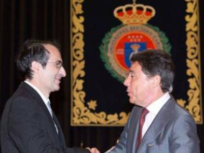 Fernado Suárez e Ignacio González en 2013.