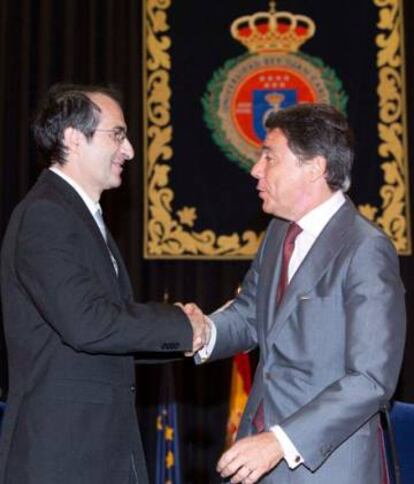 Fernado Suárez e Ignacio González en 2013.