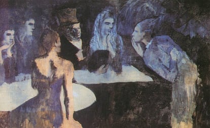 'Les Noces de Pierrette' se vendió por 49,3 millones de dólares (unos 43,5 millones de euros) en una transacción privada en 1989 en la sala Drouot de París. La pintura es la última obra de la época azul del genio malagueño.