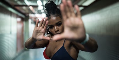 La cantante británica Nadia Rose actúa para el Conde Duque vía 'streaming' con motivo del Día de la Música.º