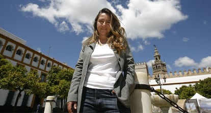 La egiptóloga sevillana Myriam Seco, en Sevilla.